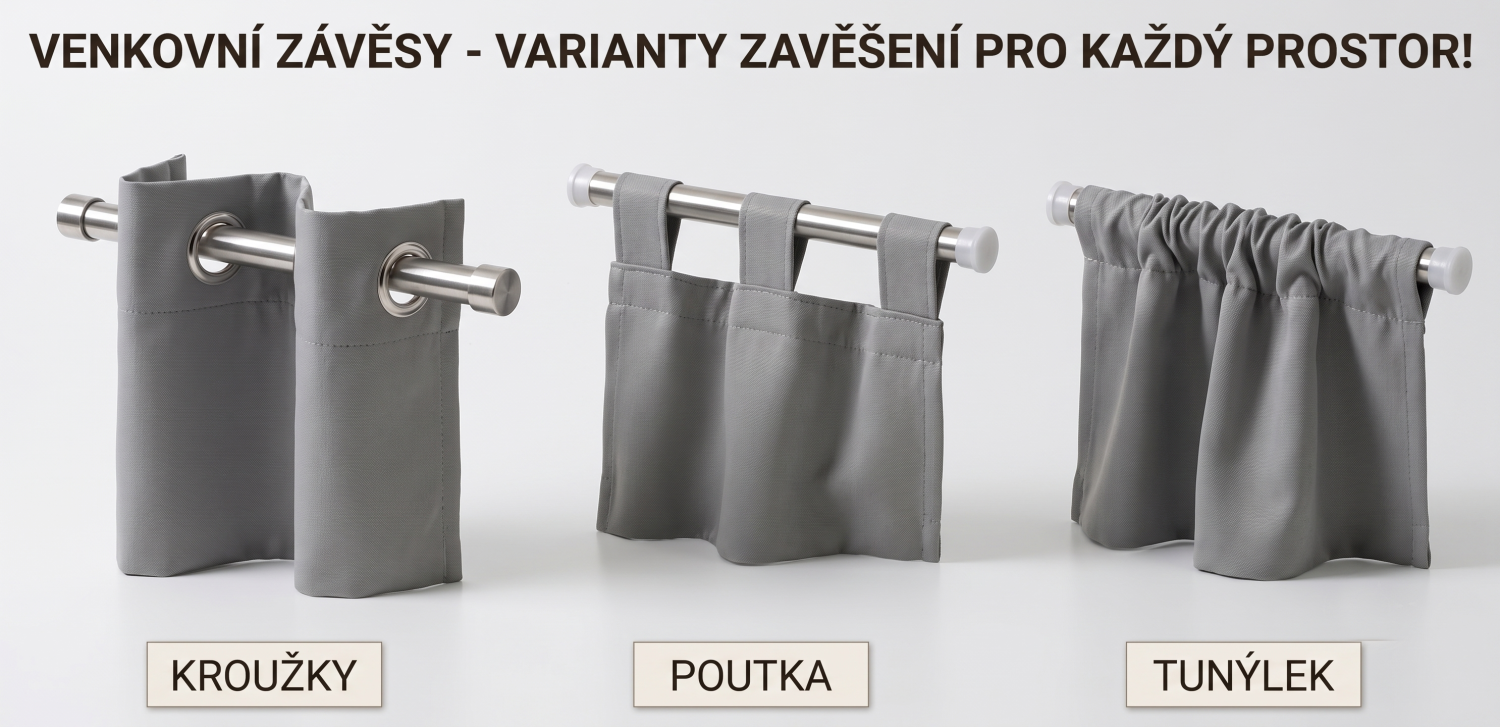 zavesy ven
